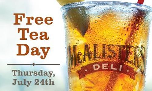 McAlister's Deli To Open in Pooler, Ga., July 14