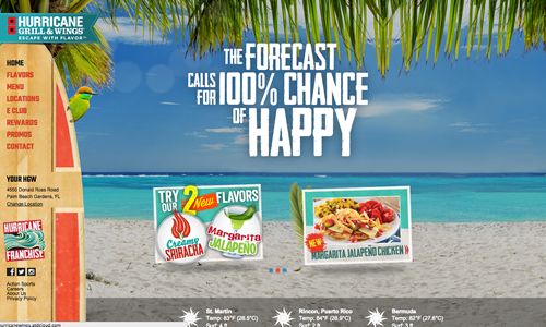 Hurricane Grill & Wings Debuts Redesigned Website