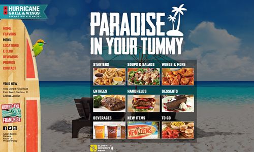 Hurricane Grill & Wings Debuts Redesigned Website