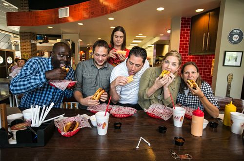JJ's Red Hots and WCCB Charlotte Team up to Create "The Flash Dog" in Anticipation of the October 7th Premiere of "The Flash" on The CW