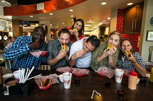JJ's Red Hots and WCCB Charlotte Team up to Create "The Flash Dog" in Anticipation of the October 7th Premiere of "The Flash" on The CW