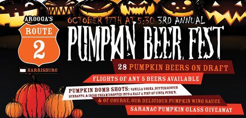Arooga's Grille House & Sports Bar Set For 3rd Annual Pumpkin Beer Fest This Friday