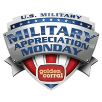 Golden Corral Restaurants Salute America's Heroes with 14th Annual Free Dinner on Military Appreciation Monday