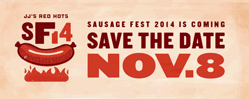 JJ's Red Hots Set for 3rd Annual Sausagefest November 8