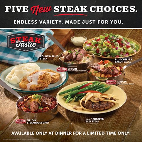 Ryan's, HomeTown Buffet and Old Country Buffet Prove They Are a Cut above the Rest with Signature Steak Selections, Available November 20