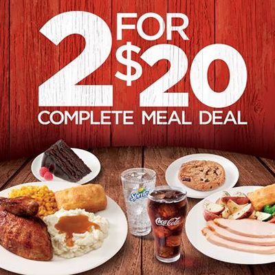 Boston Market Offers Guests A Delicious Escape From The Cold With 2 For $20 Meal Deal