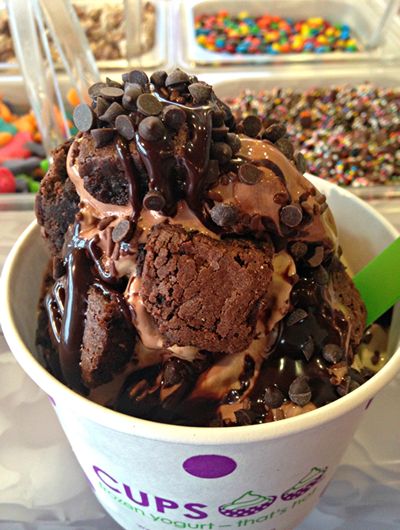 CUPS Frozen Yogurt - That’s Hot Celebrates National Frozen Yogurt Day with Free Fro-Yo on February 6
