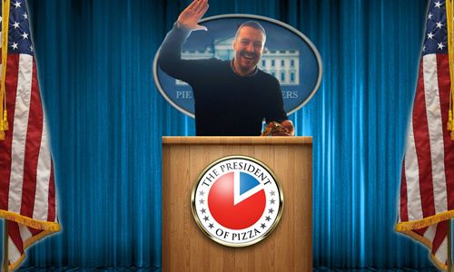 Pie Five Pizza to Swear In the President Who Does Nothing