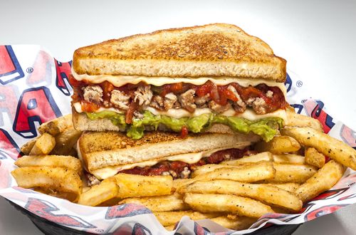 Arooga's Gets Downright Cheesy for National Grilled Cheese Month