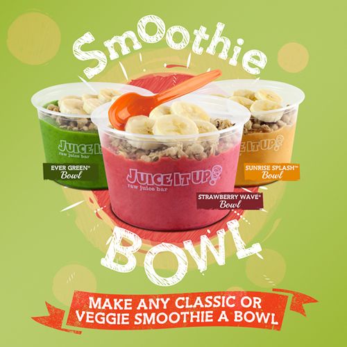 Juice It Up! Introduces the Smoothie Bowl