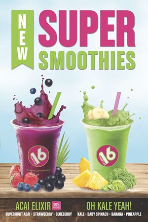 16 Handles Super Food Smoothies