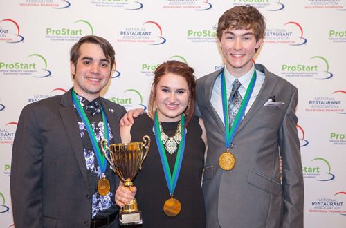High School Students Named Champions Of High Stakes National Culinary Arts And Restaurant Business Competition