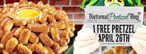Philly Pretzel Factory Celebrates National Pretzel Day with Free Pretzel Giveaway