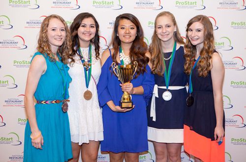 High School Students Named Champions Of High Stakes National Culinary Arts And Restaurant Business Competition