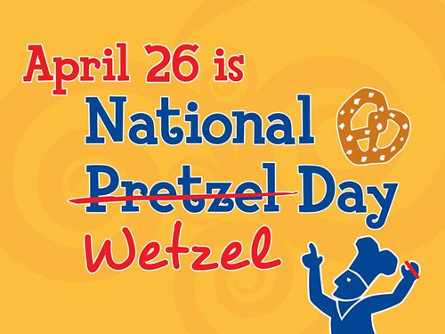 Wetzel's Pretzels Announces National Wetzel Day Celebration