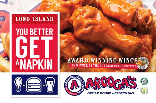 Arooga's Grille House & Sports Bar Signs Fourth Multi-Unit Franchise Agreement Expanding Growth into Long Island & Queens, New York