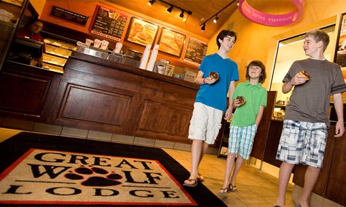 Dunkin' Donuts Opens Fifth Great Wolf Lodge Location