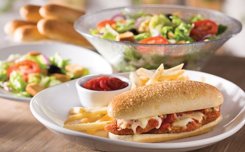 Olive Garden Breadstick Bun Sandwiches Make their Menu Debut