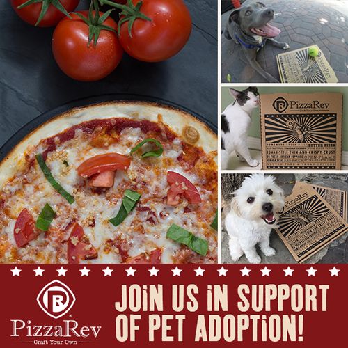 PizzaRev to Host June 28 Fundraiser to Benefit Shelter Me