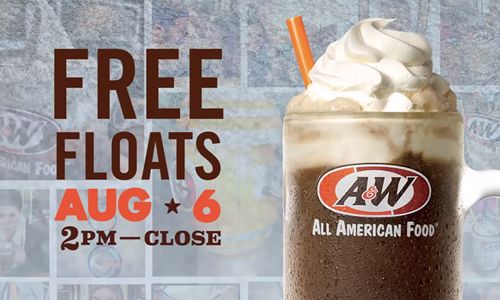A&W Restaurants Celebrates National Root Beer Float Day On August 6th By Honoring America's Veterans