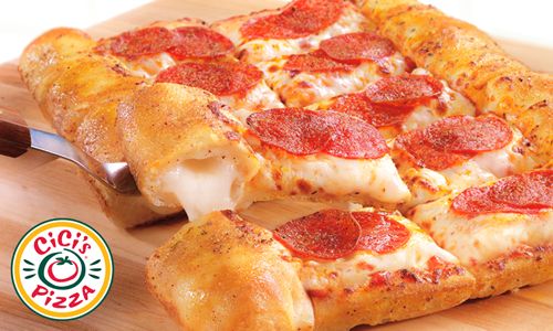 Stuffed Crust Pizza Joins Endless Buffet at CiCi's