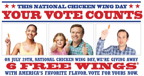 East Coast Wings & Grill Launches National Poll to Find America's Favorite Flavor