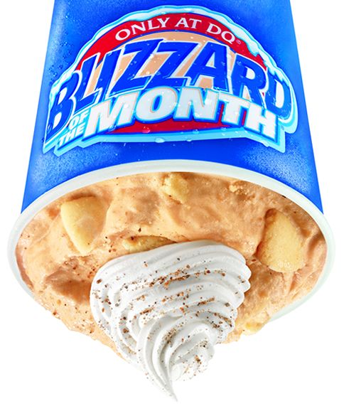 Pumpkin Pie Blizzard Treat Returns for Kick-Off of Fall Season