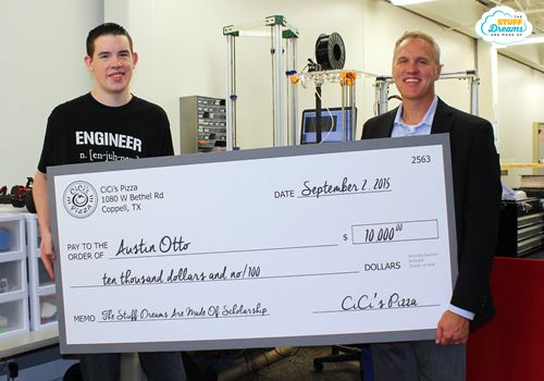 CiCi's Pizza CEO Surprises Student with $10,000 Scholarship