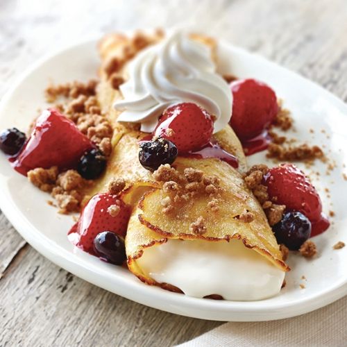 Come 'N Try New Fruit 'N Streusel Crepes From IHOP Restaurants