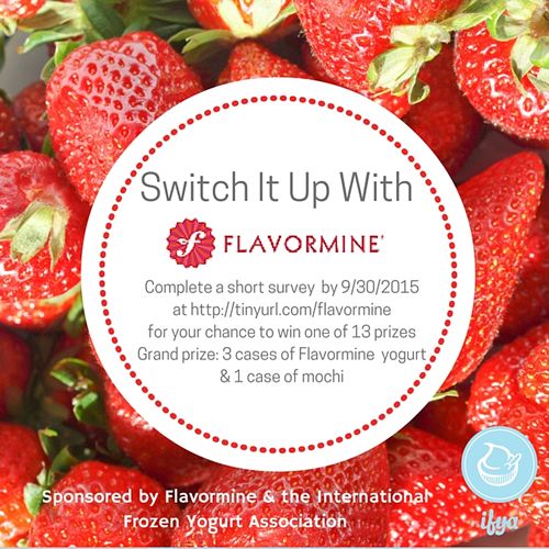 New Contest from the IFYA and Flavormine Encourages Froyo Shops to Switch It Up With Flavormine
