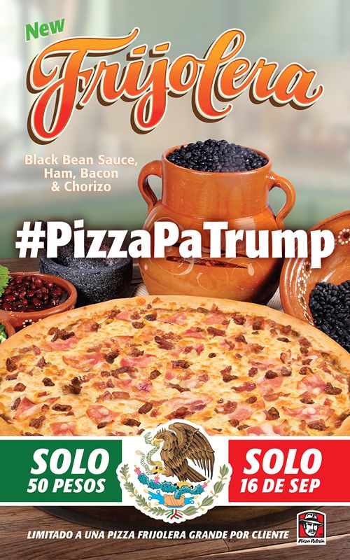 Pizza Patrón Presents #PizzaPaTrump
