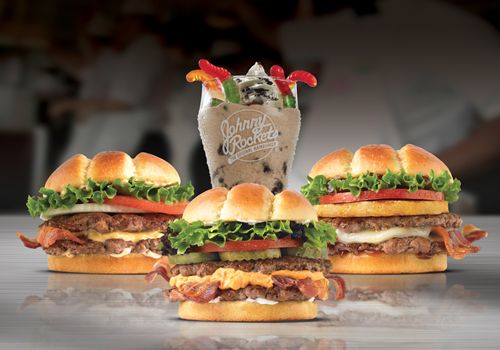 Stuffed and Double-Stacked to the Max, Johnny Rockets Debuts New Burgers