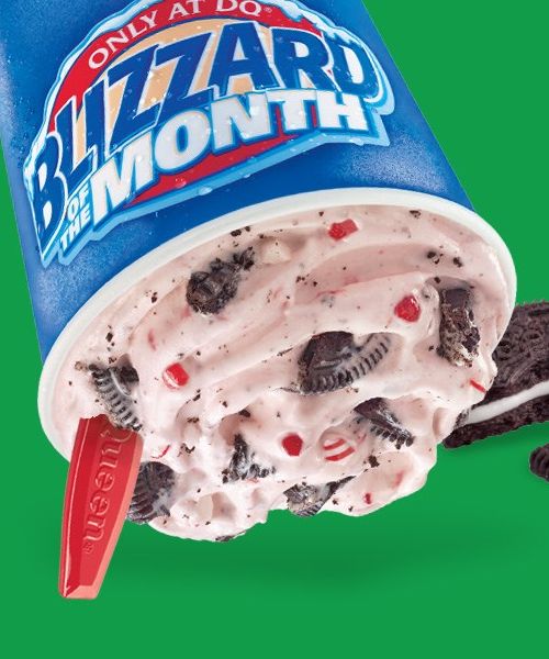 The Dairy Queen System Debuts the New Candy Cane OREO Blizzard Treat to Kick-Off the Holiday Season