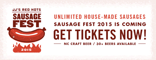 JJ's Red Hots Set for 4th Annual SausageFest, Saturday November 7