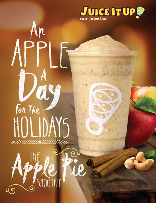 Juice It Up! Celebrates the Return of Autumn with Limited Edition Smoothie