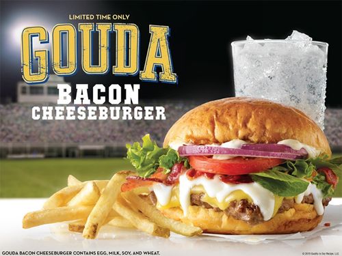 Cheese Scores Big in Wendy's New Gouda Bacon Cheeseburger and Bacon Fondue Fries