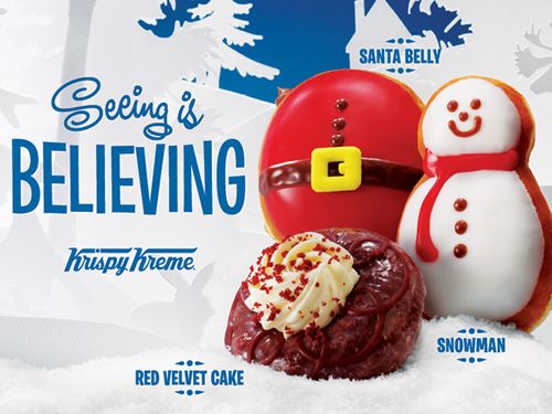 Krispy Kreme Spreading Joy With an Assortment of Holiday Sweet Treats