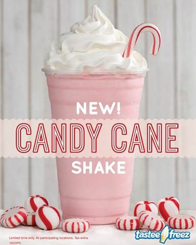 Wienerschnitzel Gets Festive with New Candy Cane Shake