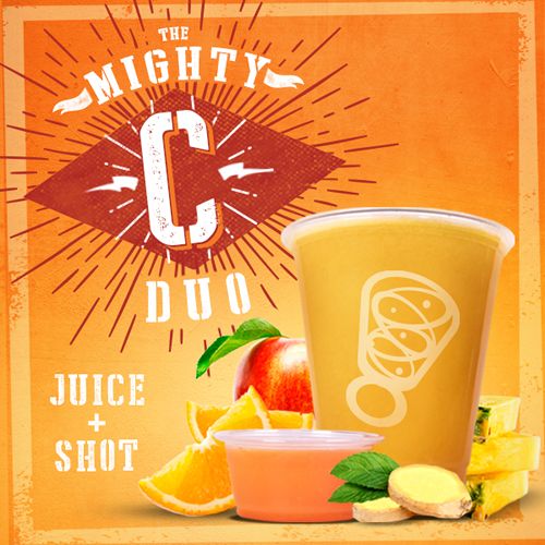 Juice It Up! Saves the Day with Raw Juice and Shot Combo