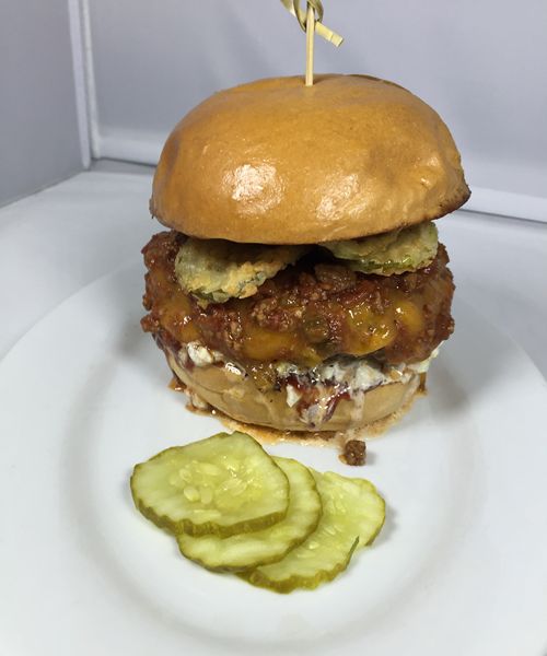 Mile High Burger and Carolina BBQ Burger on the Menu at Zinburger Wine & Burger Bar for the Championship Game