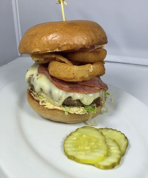 Mile High Burger and Carolina BBQ Burger on the Menu at Zinburger Wine & Burger Bar for the Championship Game