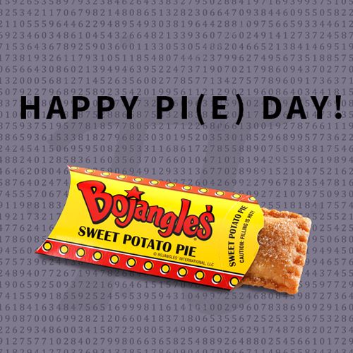 Celebrate Pi Day @ Bojangles', Get 3 Baked Sweet Potato Pies for $3.14