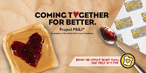 Which Wich Project PB&J Partners with Sysco to Spread Even More Love on National PB&J Day
