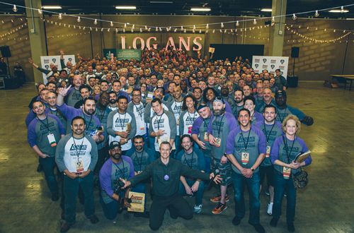 Logan's Roadhouse Team Members "Play" with Their Food for A Good Cause