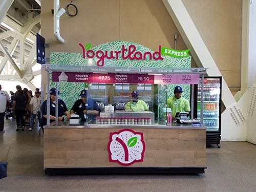 'Yogurtland Express' Opens at Petco Park