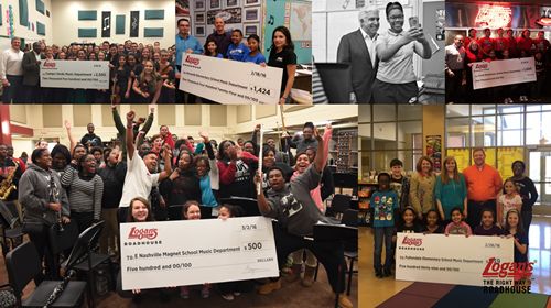 Logan's Roadhouse Launches Second School Music Grant Campaign, Offers Additional $25,000 in Grants