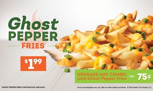 Wendy's $1.99 Ghost Pepper Fries Are So Good It's Scary