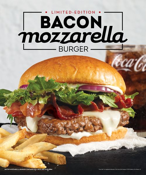Wendy's Releases Its Next Hit Single - The Bacon Mozzarella Burger