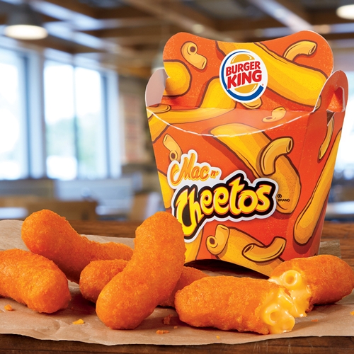 BURGER KING Restaurants and the CHEETOS Brand Unleash Very Cheesy Collaboration for Summer '16