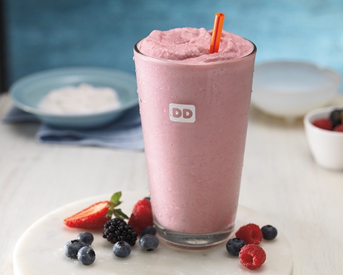 Running Wild This Summer: Dunkin' Donuts Serves New Wildberry Smoothie